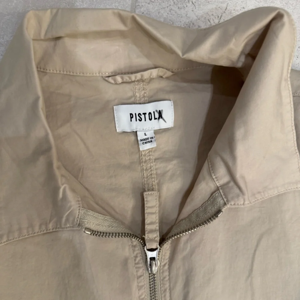 Pistola Meg Short Sleeve Zip Front Romper - Picture 2 of 5